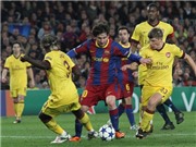 Bóng đá anh, ngoại hạng anh, lịch thi đấu euro 2012, Số liệu thống kê trận Barcelona - Arsenal: Chủ nhà áp đảo